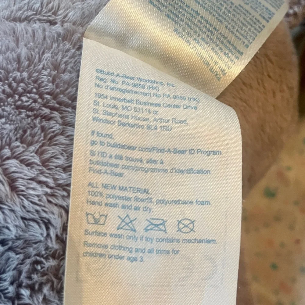 Build -A-Bear - Elephant - Gray - Floppy 16